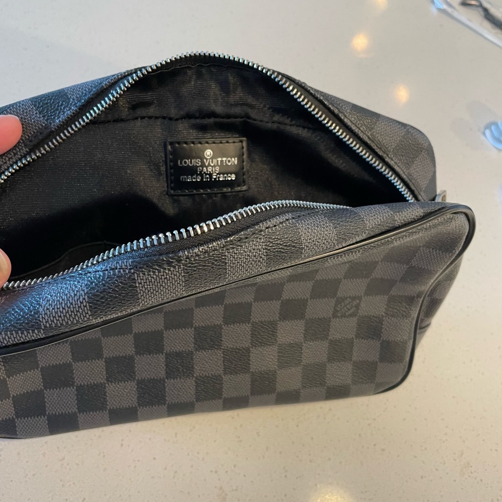 Louis Vuitton Toilet PM Pouch - Damier Graphite
